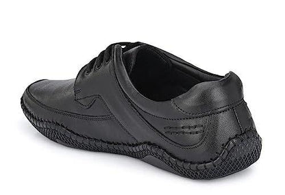 Voguehaven Roman Black Sandals For Men