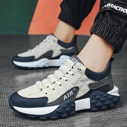 Men's Casual Shoes Thick Base Sneakers - VOGUEHAVENSTORE