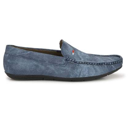 Voguehaven Men's Blue Loafers