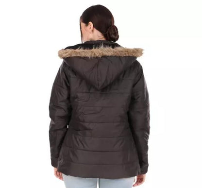 Voguehaven Women's Solid Fluffy/ Puff Jackets - VOGUEHAVENSTORE