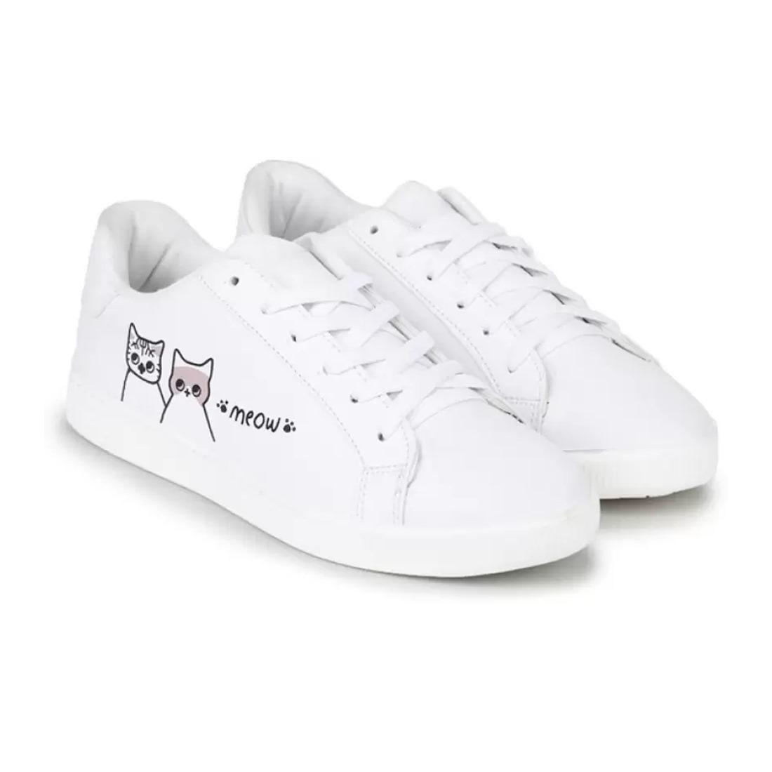 Bersache Lightweight Casual Shoes For Women (White) - VOGUEHAVENSTORE