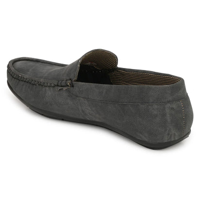 Voguehaven Men's Black Loafers