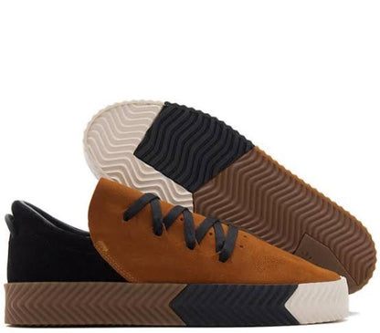 Voguehaven Men's Alexander Wang Skate Tan Suede Shoes