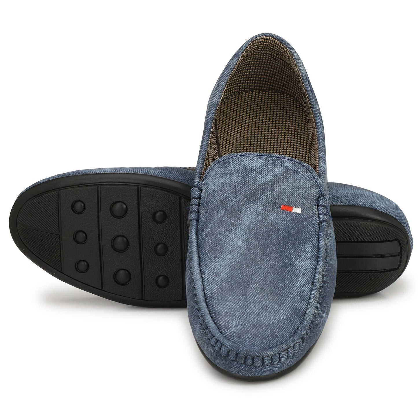 Voguehaven Men's Blue Loafers