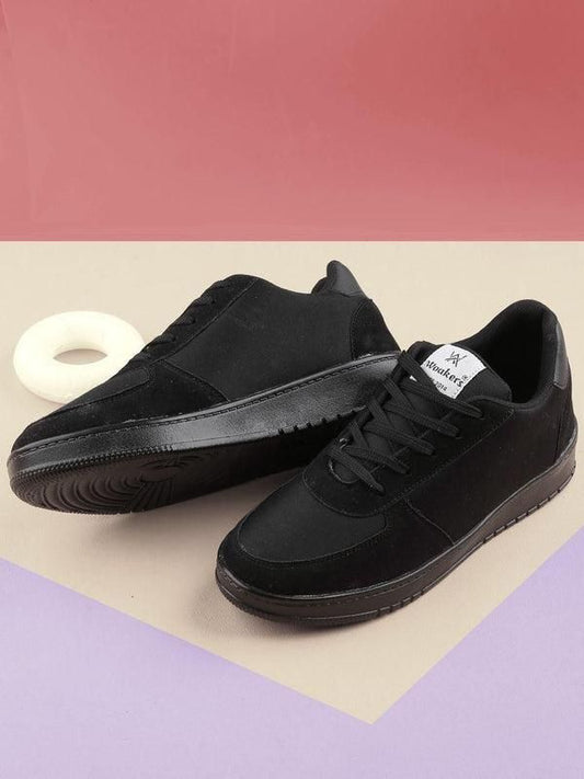 VOGUEHAVEN Woakers Black Men's Casual Sneakers - VOGUEHAVENSTORE