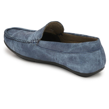 Voguehaven Men's Blue Loafers